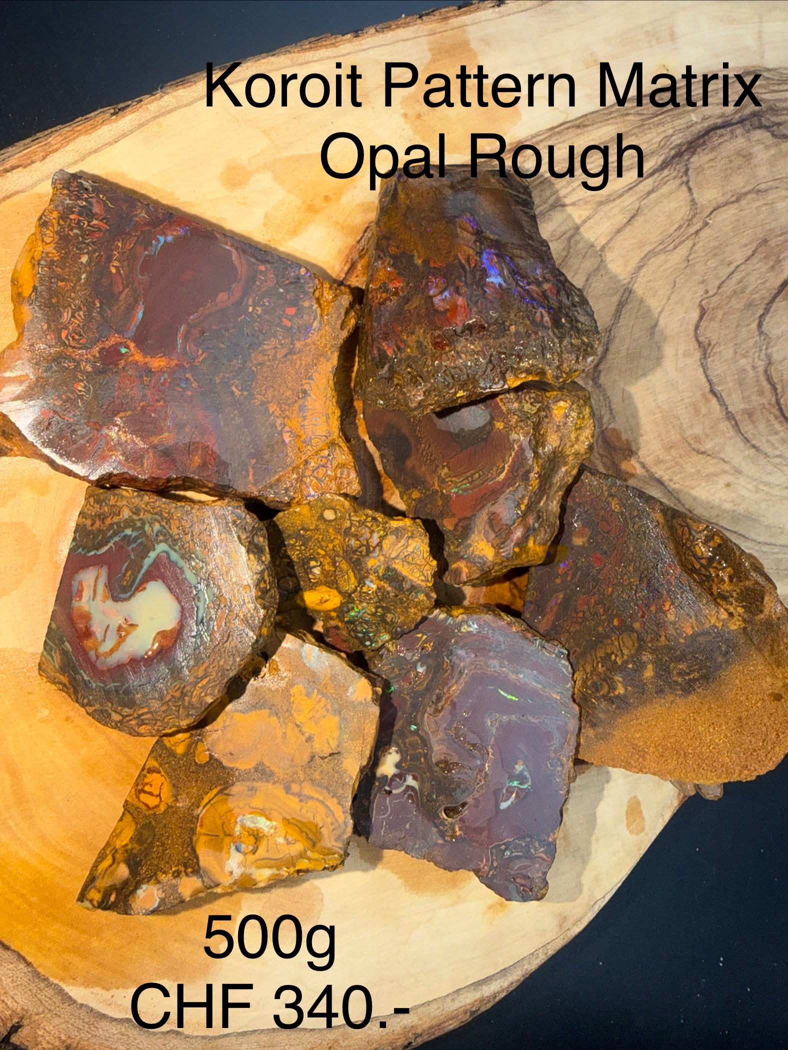 Koroit Patern Matrix Opal Rough 2